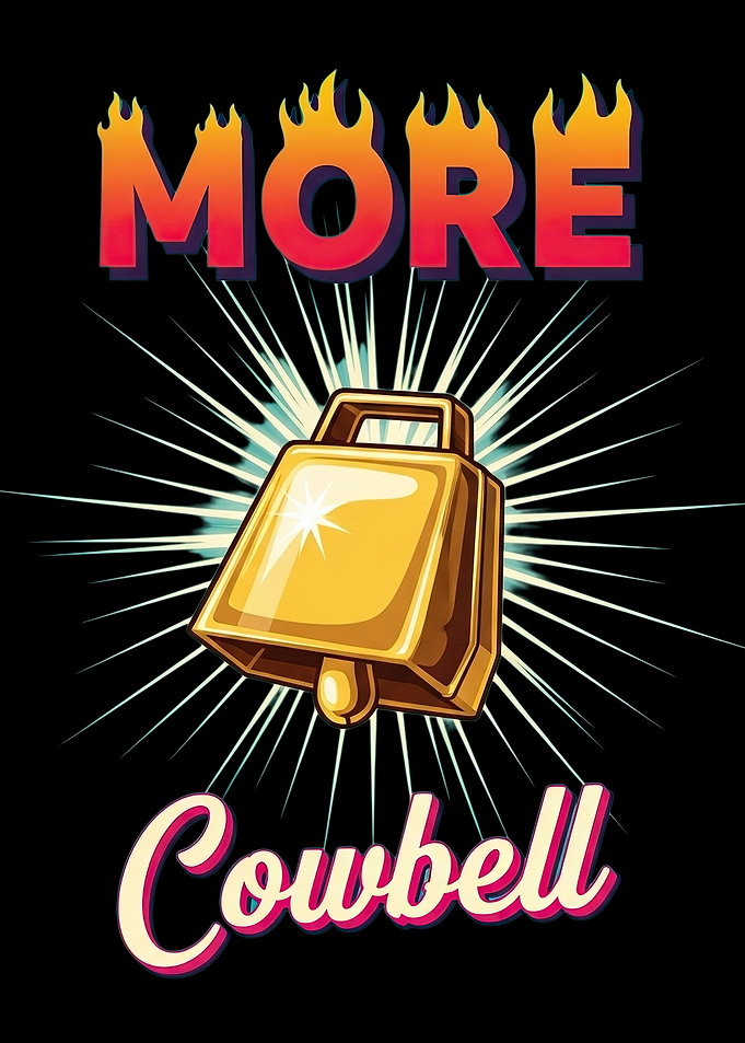 More Cowbell Graphic