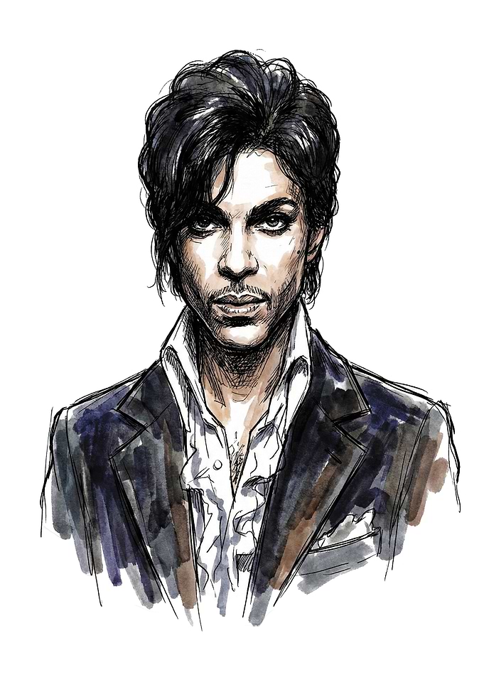 Prince Portrait Illustration