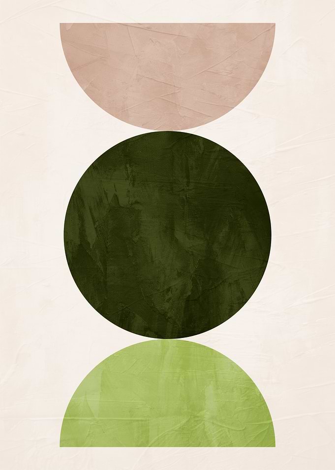 Abstract Geometric Shapes Art