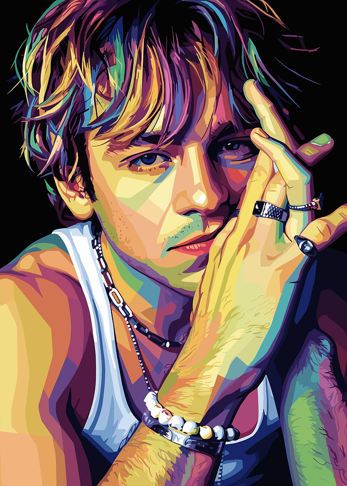 Ross Lynch Colorful Portrait