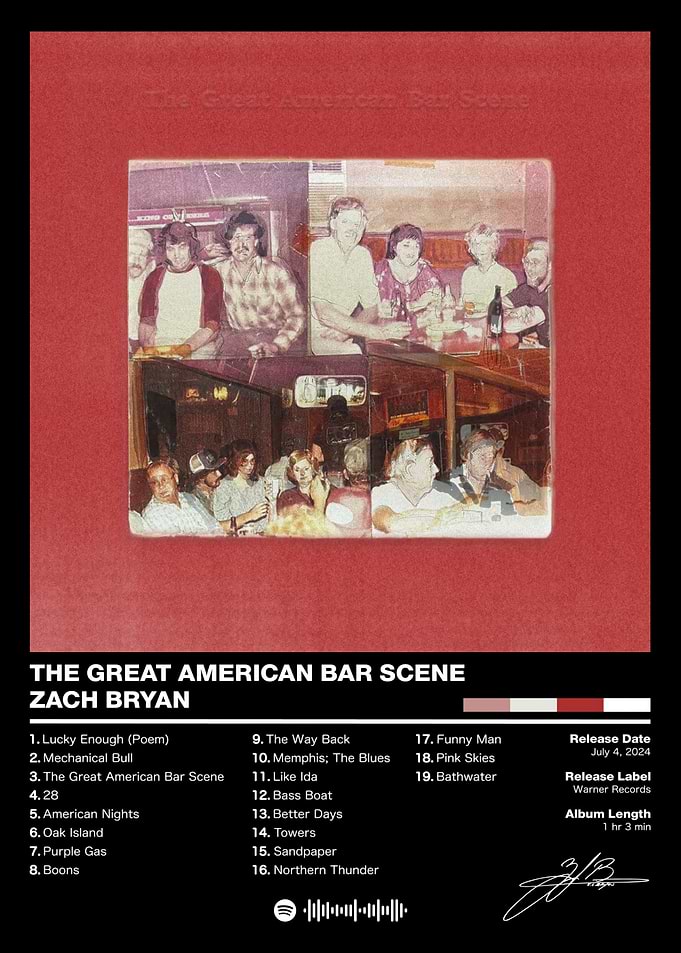 Zach Bryan - The Great American Bar Scene
