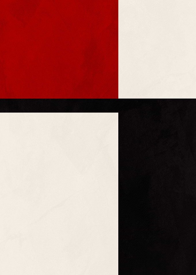 Abstract Color Block Composition