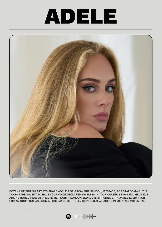 Adele Portrait