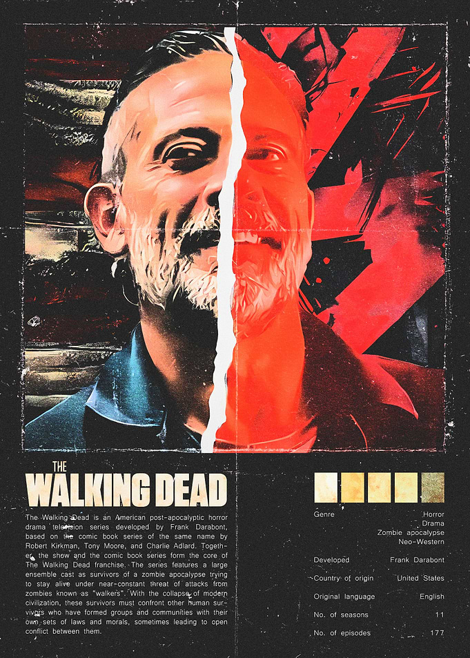 The Walking Dead Poster - Negan