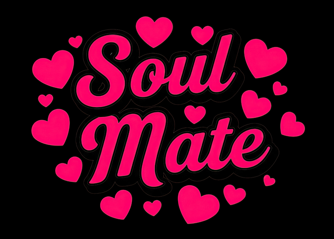 Soul Mate Pink Hearts