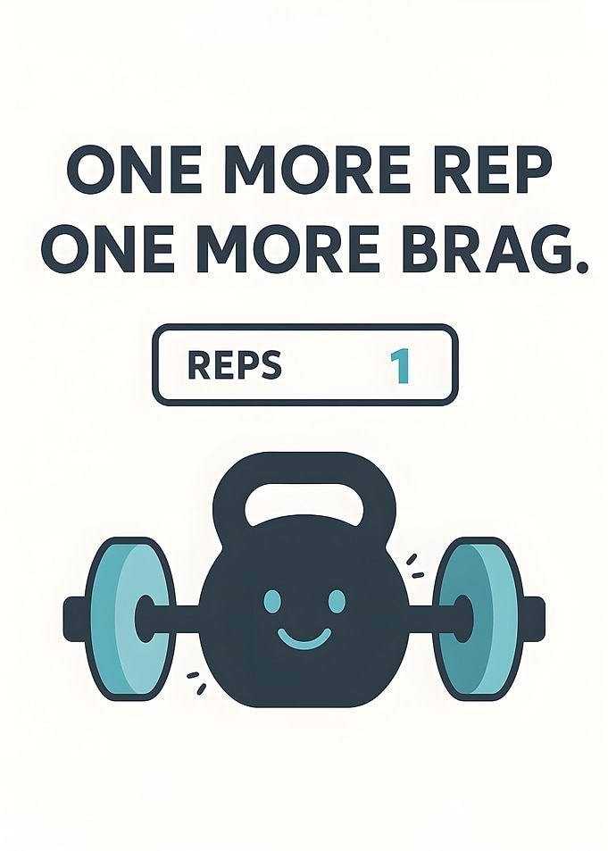 One More Rep, One More Brag