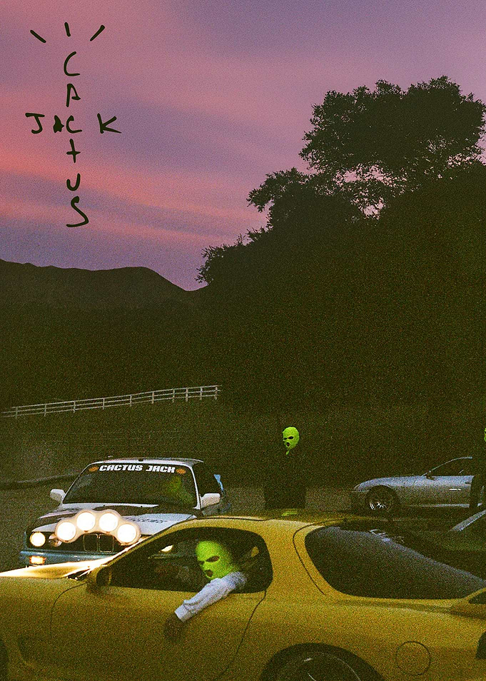 Cactus Jack Cars with Masked Figures