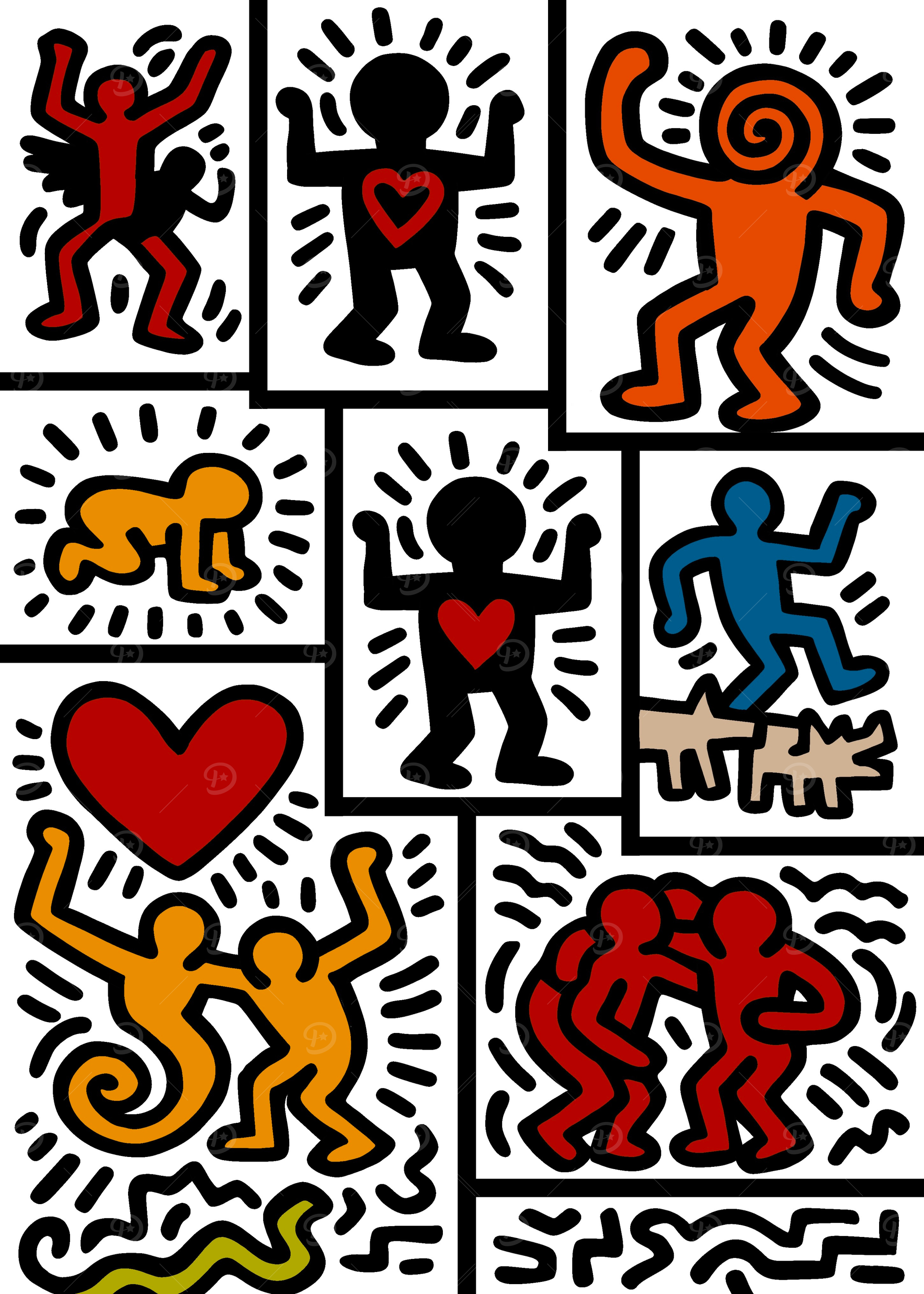 Keith haring Posters Online - Shop Unique Metal Prints, Pictures