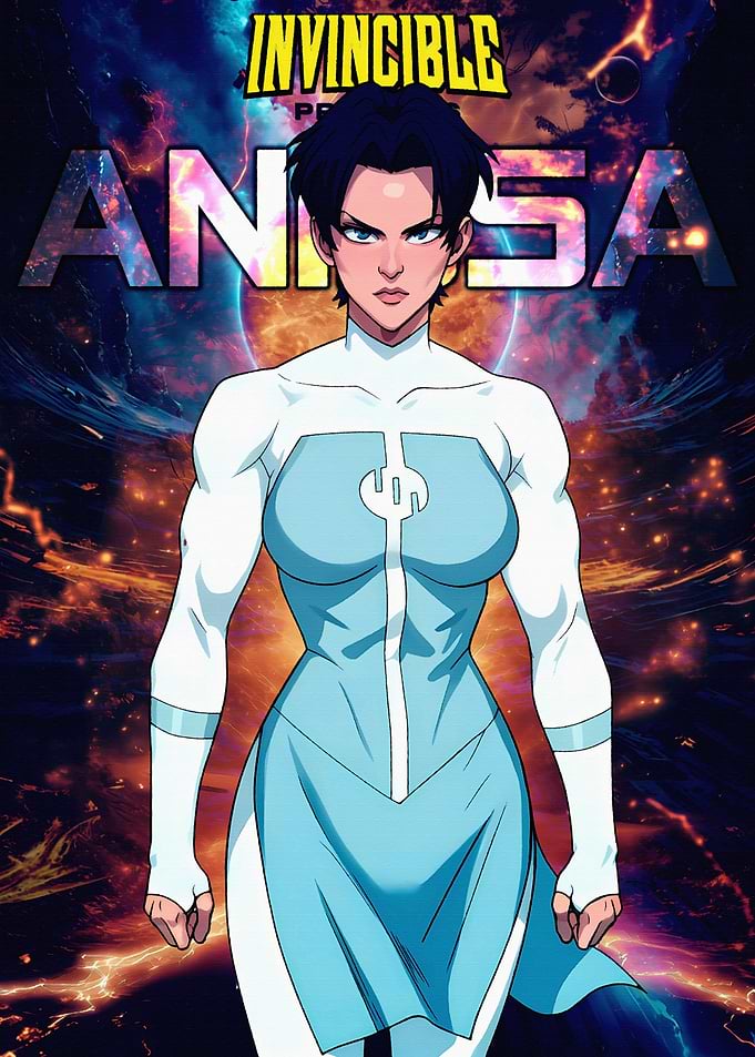 Invincible: Anissa Comic Book Cover