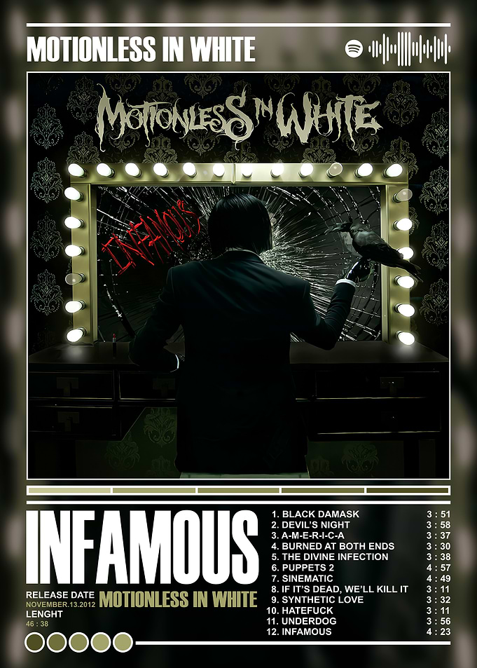 Motionless In White - Infamous Album