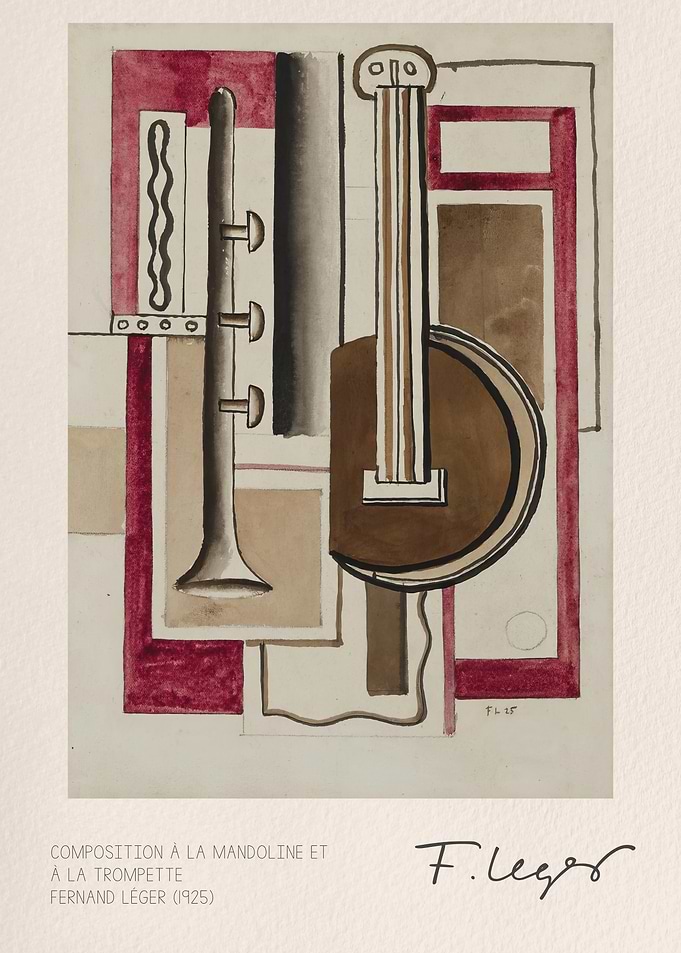 Composition à la Mandoline et à Trompette