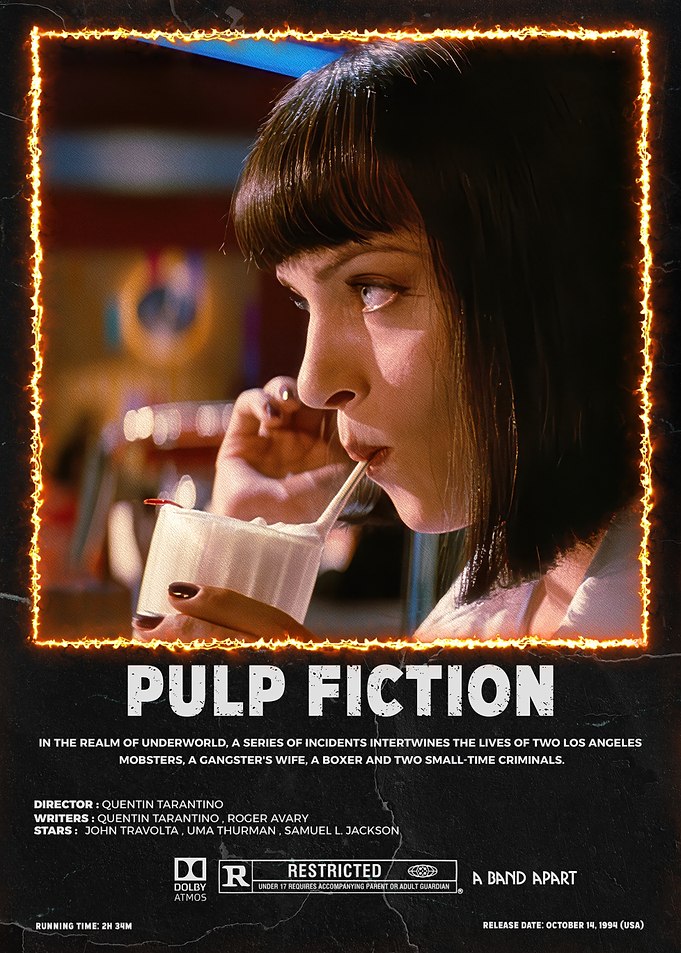 Pulp Fiction Movie Poster
