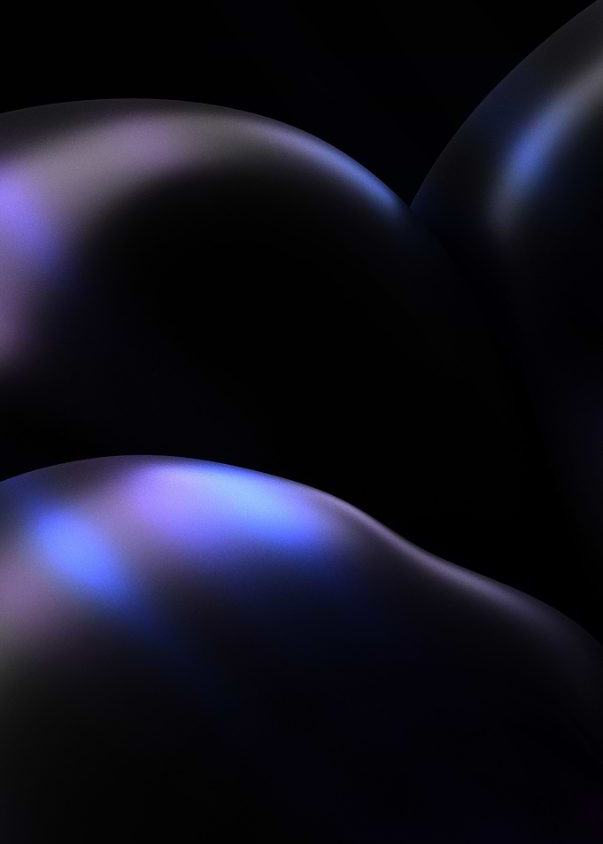 Abstract Dark Gradient Curves