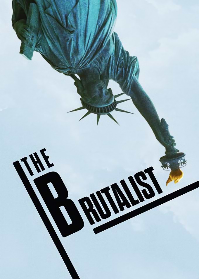 The Brutalist Statue of Liberty Poster