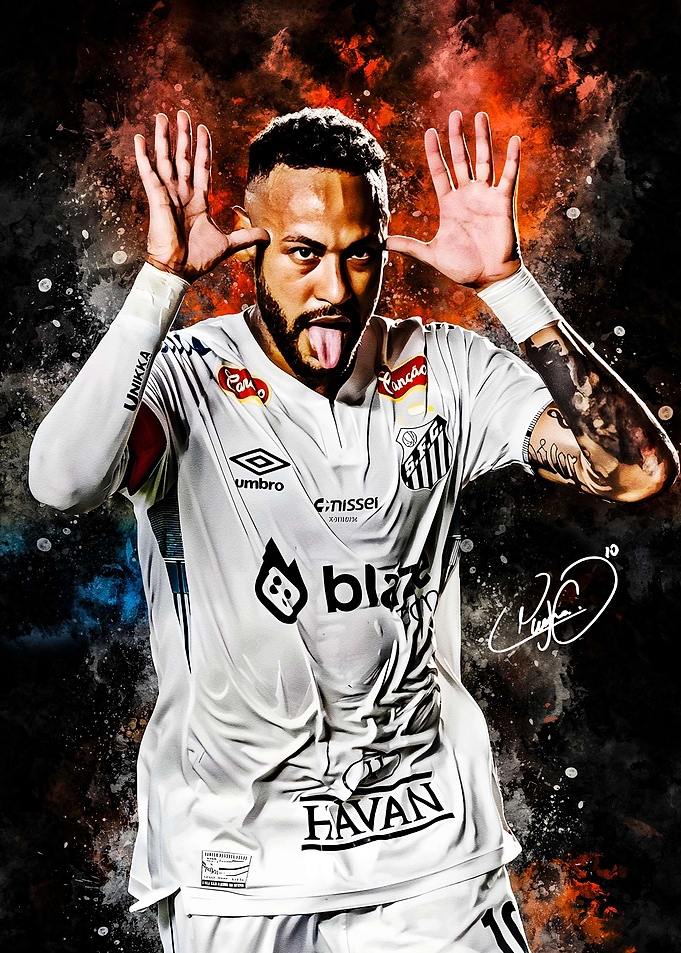 Neymar Jr. Portrait