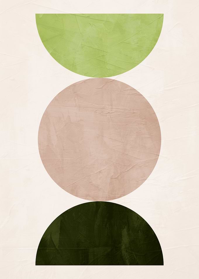 Abstract Geometric Shapes Art