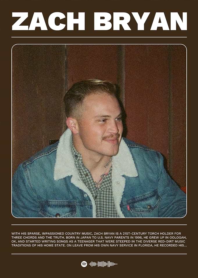 Zach Bryan Portrait