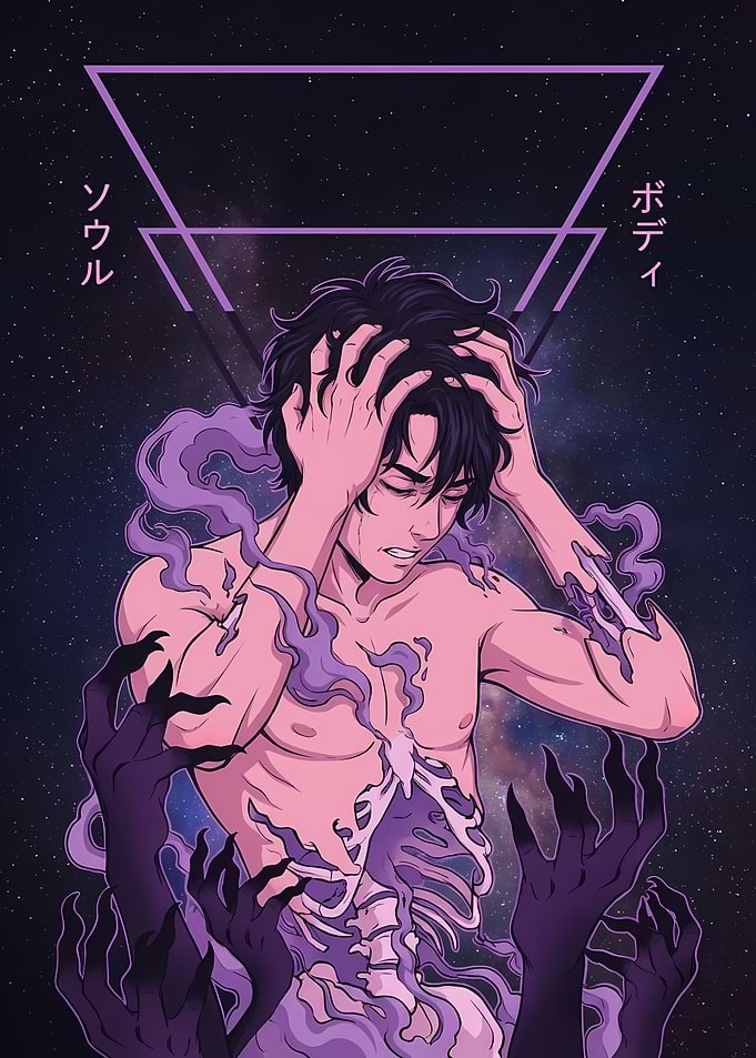 Soul and Body Digital Art