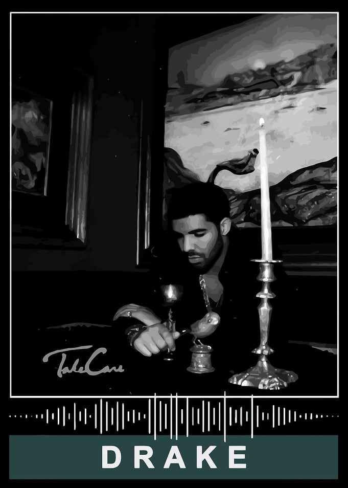 Drake Take Care Album Cover Art