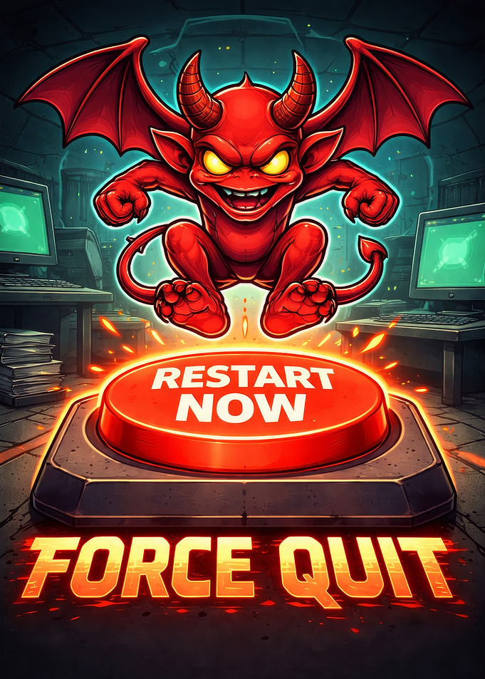 Restart Now Devilish Computer Problem