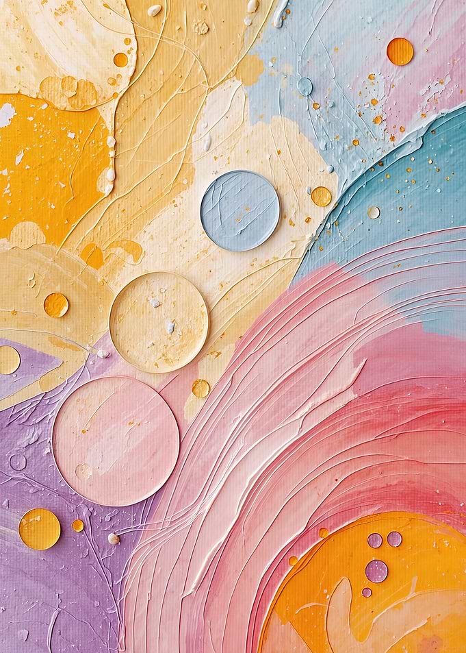 Radiant Moments – Abstract Expression of Joy