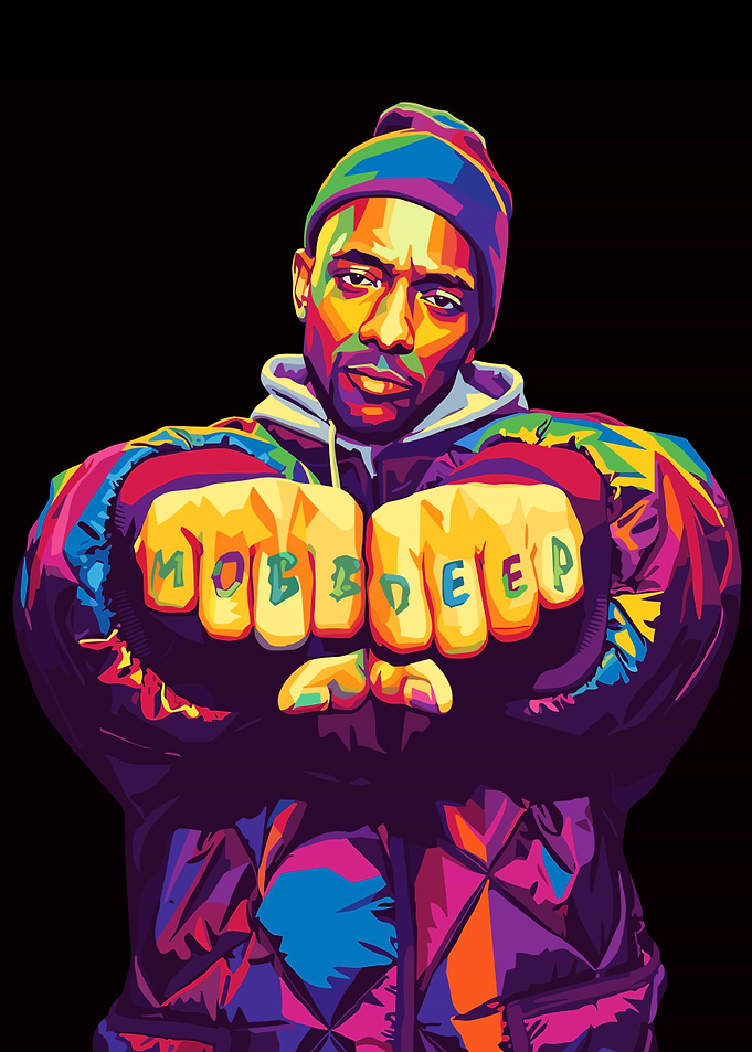 Mobb Deep Portrait Pop Art
