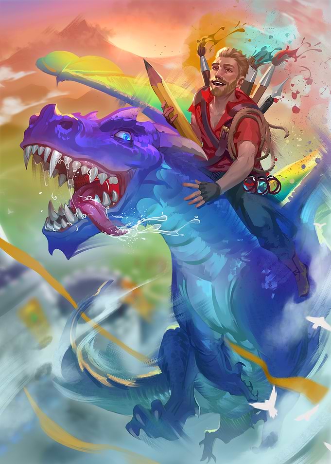 The Creative Dragon Rider