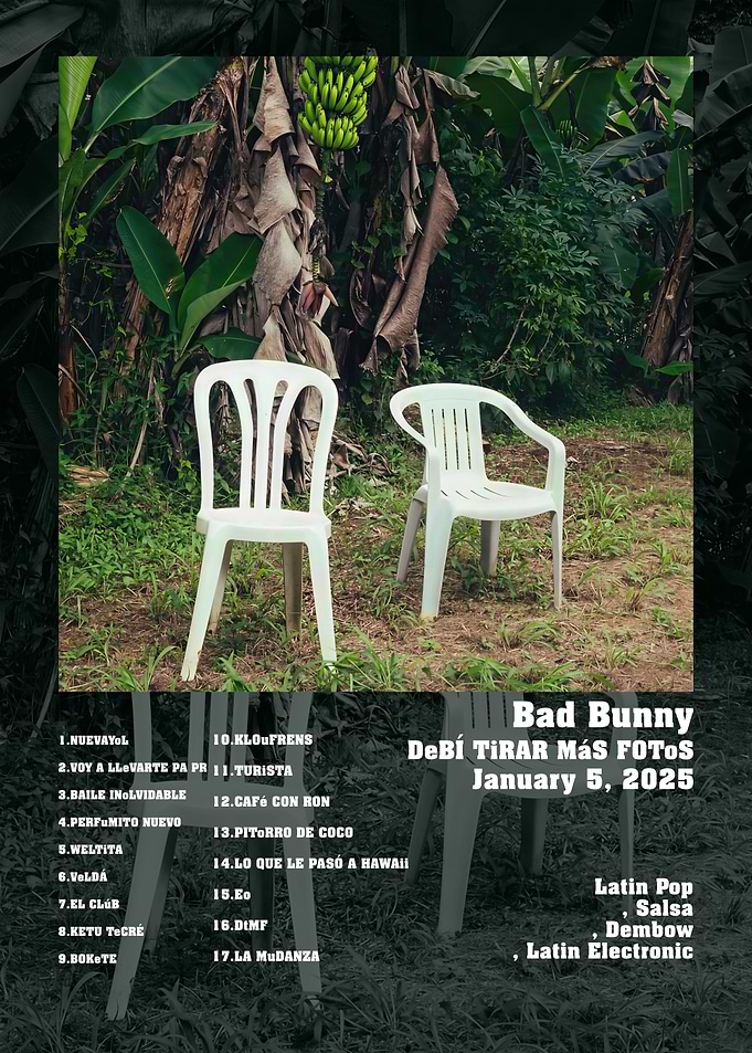 Bad Bunny Album Cover Art