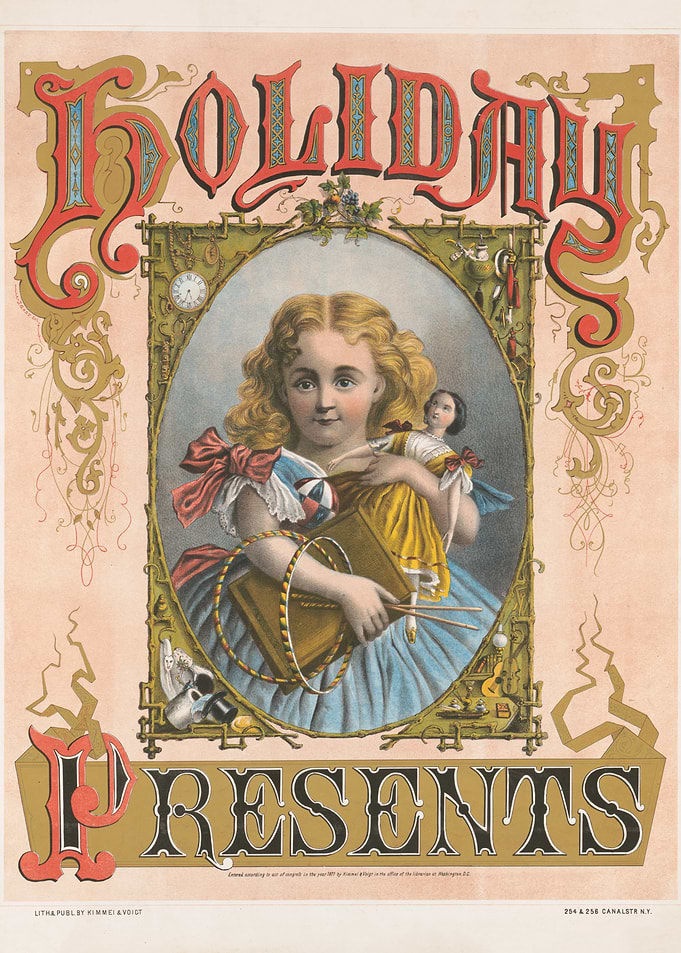 Holiday Presents Vintage Advertisement