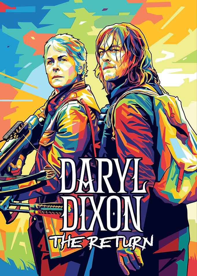Daryl Dixon: The Return - Colorful Art