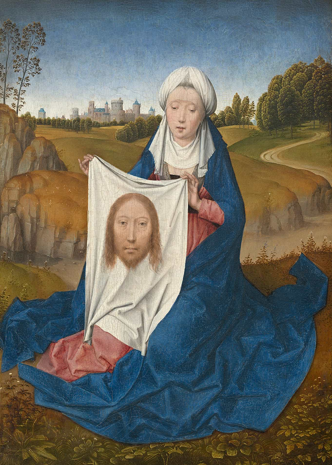 Saint Veronica with the Sudarium painting