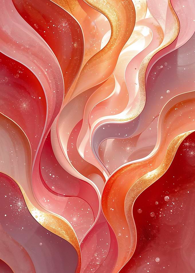 Eternal Embrace – Abstract Expression of Love