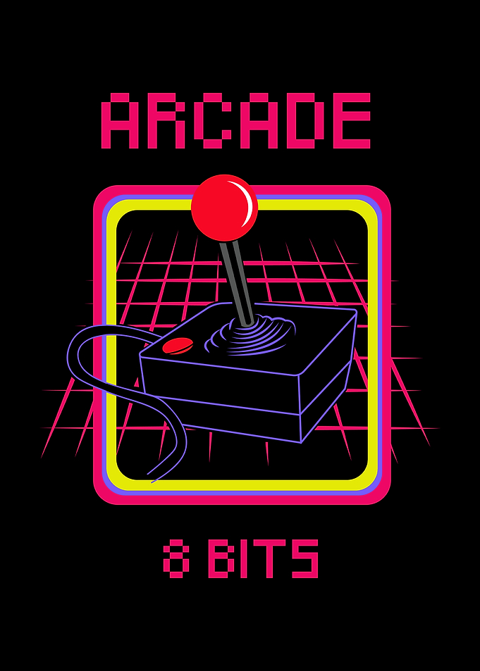 Arcade 8 Bits Retro Gaming