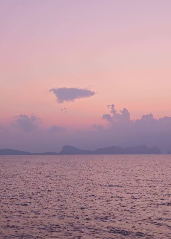 Pastel Sunset near Ponta de São Lourenço, Madeira