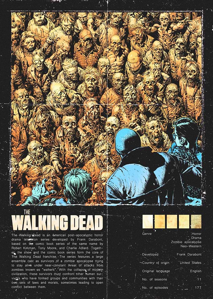 The Walking Dead Comic Book Cover