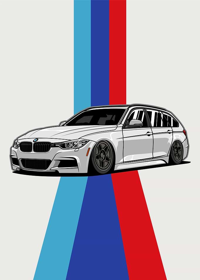 BMW F31 Wagon Style Stripes