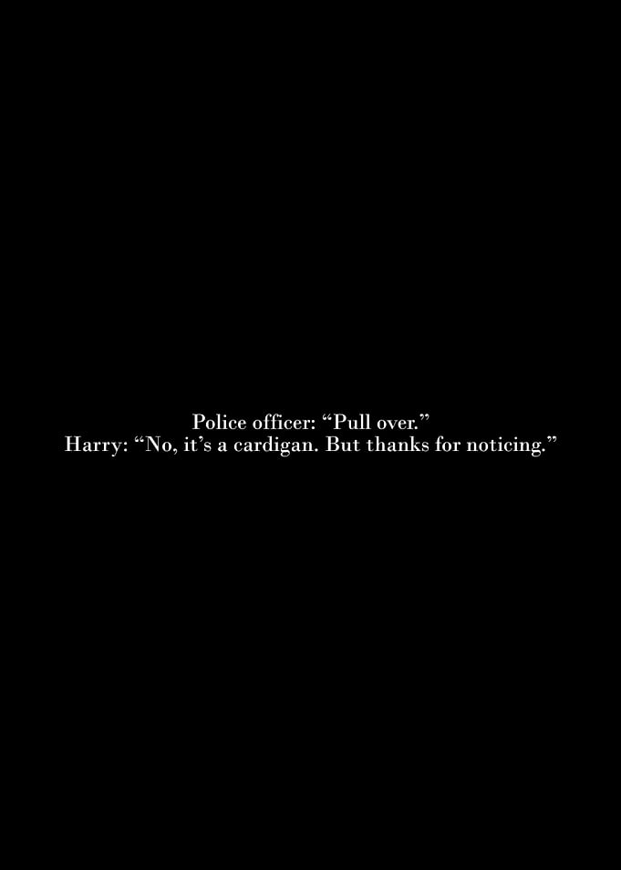 Humorous Dialogue: Police Officer and Harry
