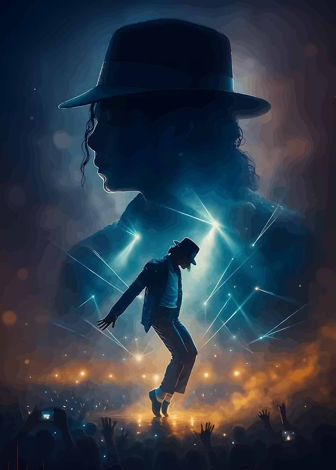 Michael Jackson performance digital art