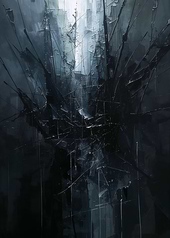 Into the Void – Abstract Expression of Fear