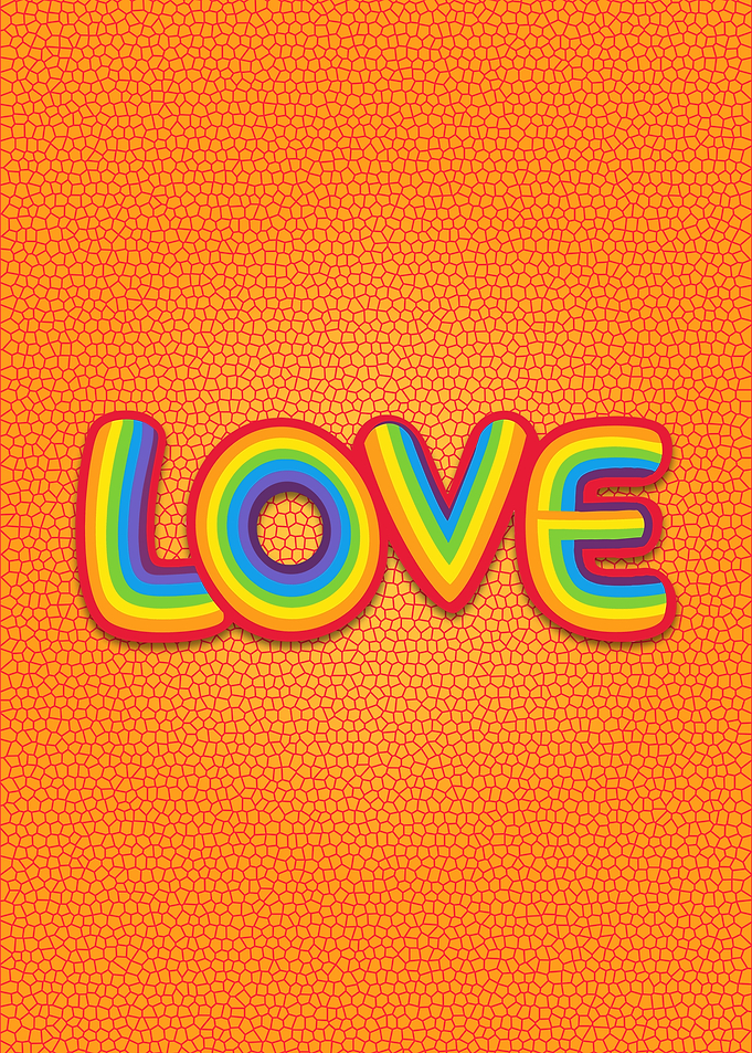 Rainbow Lgbtq + Pride Mosaic