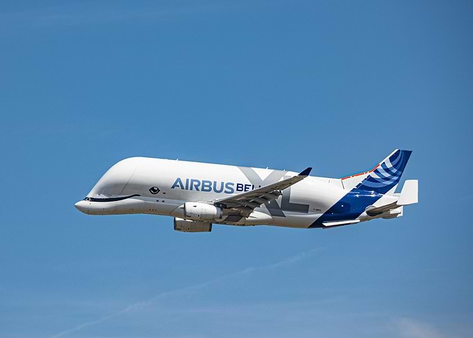 Airbus Beluga in Flight