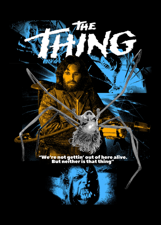 The Thing Movie Poster Art