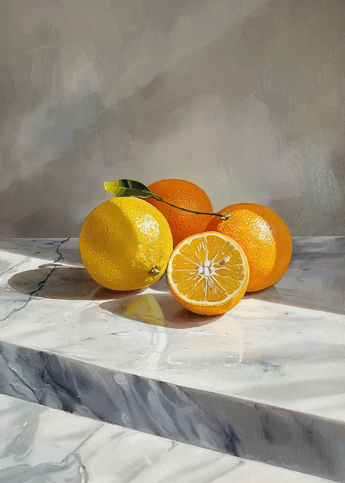 Still Life with Citrus Fruits
