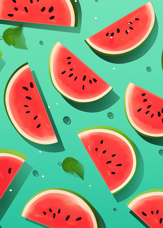 Watermelon Slices Pattern