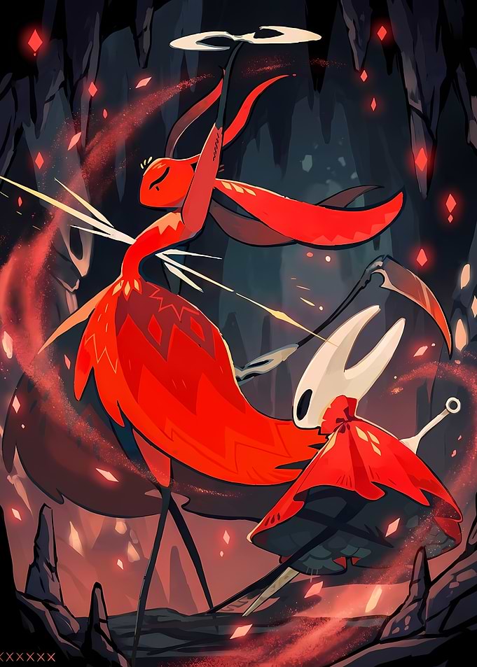 Hollow Knight Grimm digital art