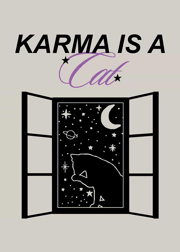 Karma is a Cat Window View