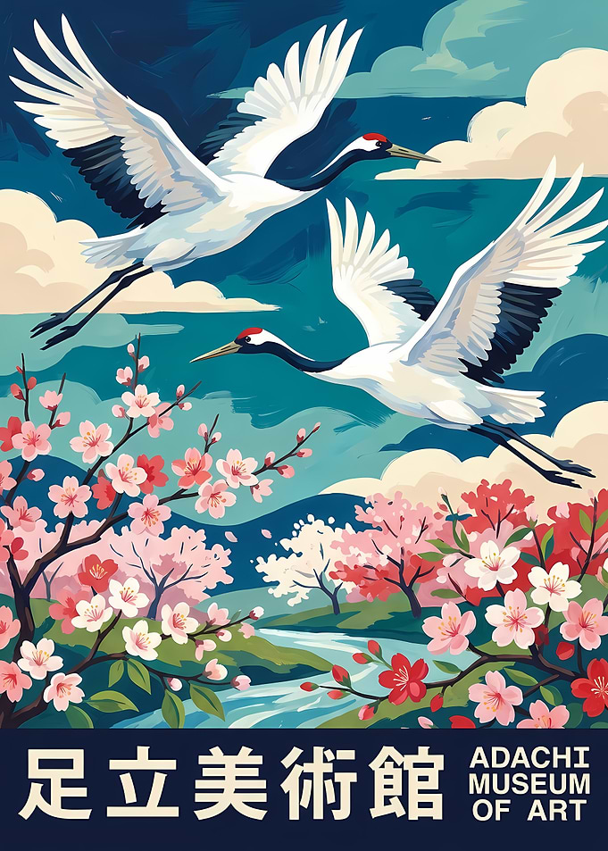 Adachi Museum of Art Poster