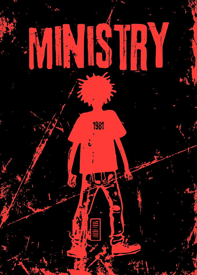 Ministry Band Poster Art