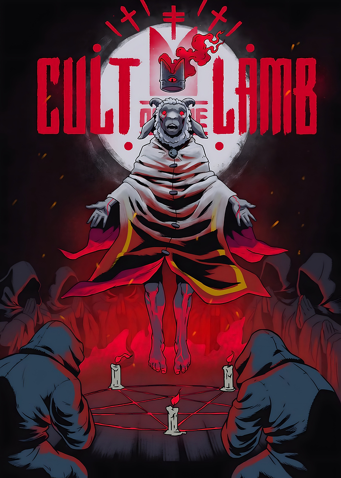 Cult of the Lamb Game Illustration