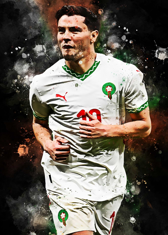 Brahim Diaz Celebrates Portrait